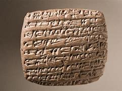Image of cuneiform tablet