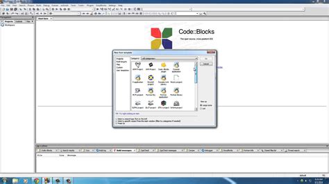Code Blocks Tutorial 的图像结果