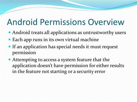 Android Security Permissions and Access Controls 的图像结果