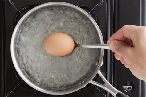 How To Boil An Egg From Boiling Water