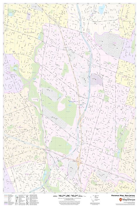 Paramus, Nj Map, Paramus, United States, Paramus Park Mall, Nj New ...