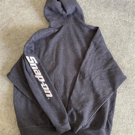 Snap-on tools hoodie Cool sleeve hit #vintage #y2k... - Depop