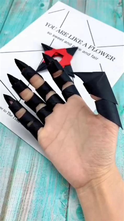 Image result for Paper Claws Origami Tutorial