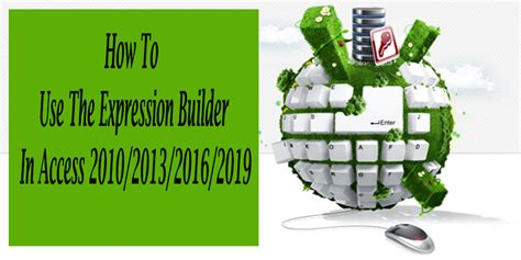 Image result for Access Builder Expression Tutorial