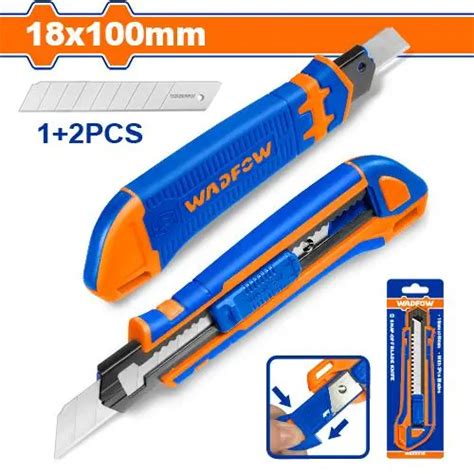 SNAP OFF BLADE KNIFE 18MM WADFOW (WSK8618) | ToolsMart1