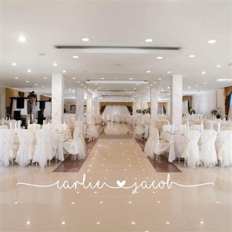 Personalized Wedding Dance Floor Decals - Custom Dance Floor Decal ...