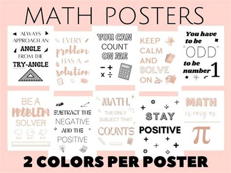 Image result for Middle School Math Classroom Posters
