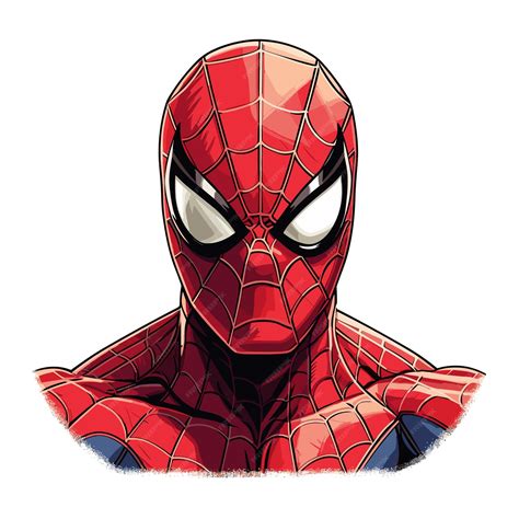Spiderman Cartoon Drawing Face