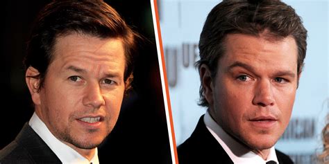 Mark Wahlberg and Matt Damon: A Story of Two Lookalikes with Different ...