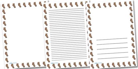 Ankle Portrait Page Borders- Portrait Page Borders