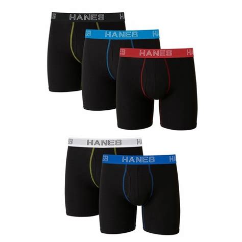 Buy Men's Hanes Comfort Flex Fit Total Support Pouch Boxer Briefs 5 ...