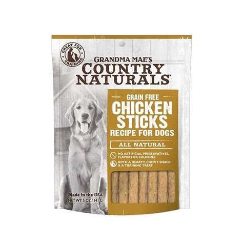 Grandma Mae's Dog Treats - Chicken Sticks - 5 oz | Chicken on a stick ...