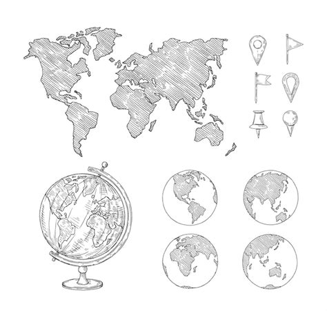 How to Draw World Map 的图像结果