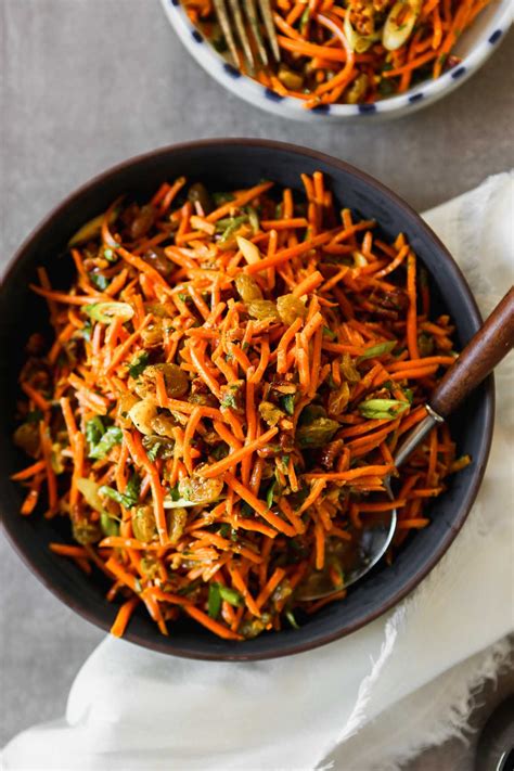 Moroccan carrot salad with lemon dressing – Artofit