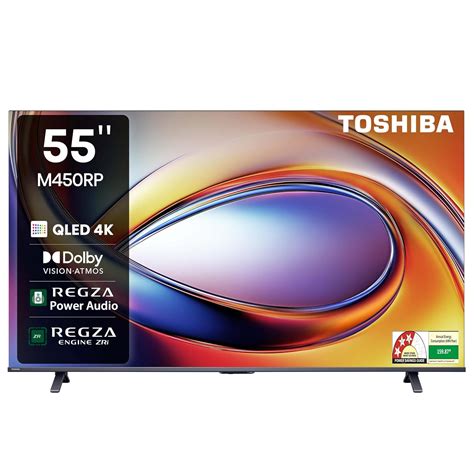 TOSHIBA 139 cm (55 inches) M450RP Series 4K Ultra HD Smart QLED TV ...