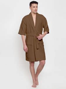 TRIDENT Brown Medium Bath Robe - Buy TRIDENT Brown Medium Bath Robe ...