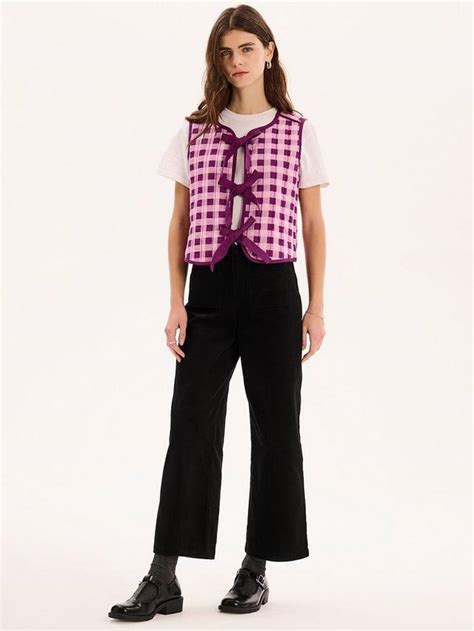 OMNES Jojo Quilted Gilet, Pink