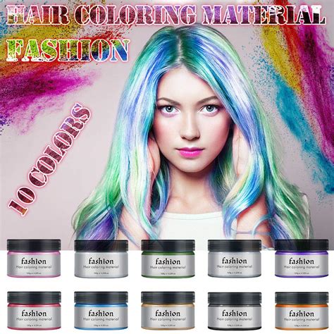 Buy fang FANS Coloring Wax, Disposable Hair coloring Instant Hairstyle ...