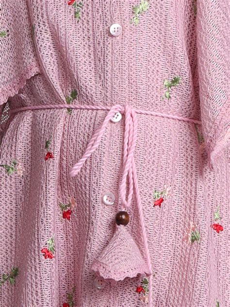 Girls Design Net Dress with Inner & Belt 17183 | Peppermint