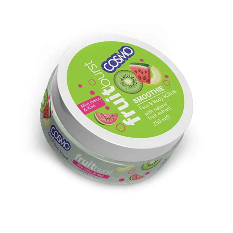 Mint Melon & Kiwi Face & Body Scrub