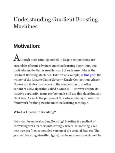 Image result for Gradiant Boosting Algorithm