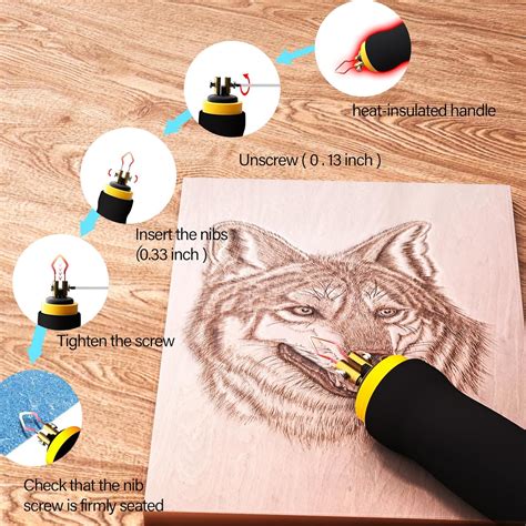 YSBMZP Wood Burning Kit,Wood Burning Tool,Wood Burner India | Ubuy