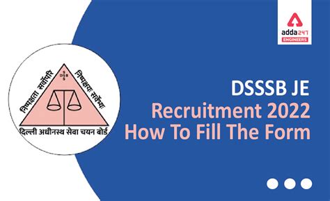 DSSSB JE Recruitment 2022 Apply Online, Check How to Fill Form for ...