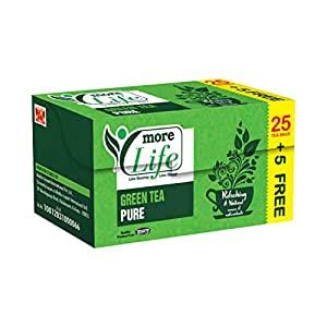 More Life Green Tea Bag Pure Box, 25 Number Box with 5 Number Box ...