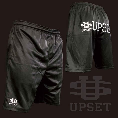 [定番品]UPSET fitnessハーフパンツ BLACK | UPSET HIROSHIMA OUTLET&SALE