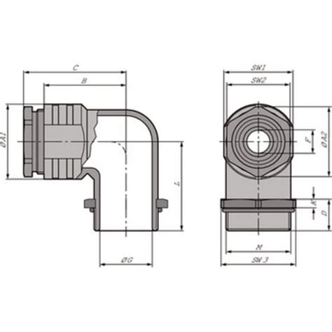52107840 & 52103040 Lapp | Lapp SKINDICHT Series Metallic Die Cast Zinc ...
