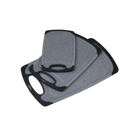 Kuhinjski set 3 daske za sečenje sivo-crne boje Kesper KSP30790 | Volim ...