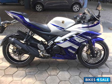 Used 2014 model Yamaha YZF R15 V2 for sale in Chennai. ID 135497. White ...