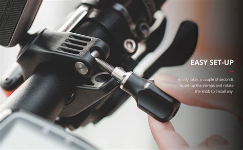 CASON Metal Bike Mount for Action Camera/Bicycle Handlebar Mount/Gopro ...