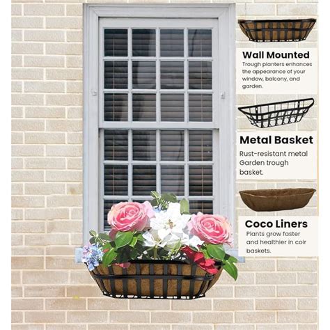 Ashman Trough 1 Pack, Deck Railing Planter Box, India | Ubuy