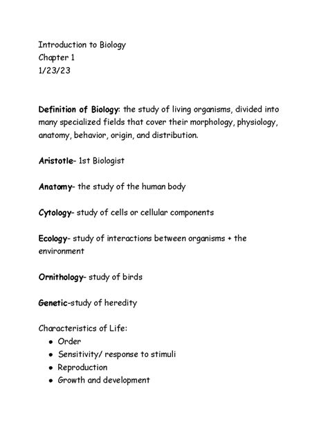 Bio Chapter 1 Lecture 的图像结果