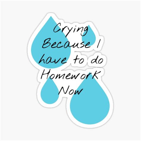 Image result for Crying to Do Homework