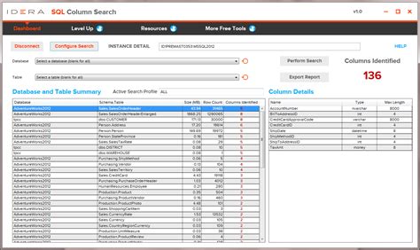 Search Whole Database for Column in SQL 的图像结果