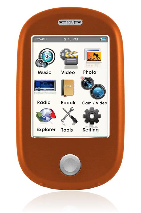 Ematic EM638VIDRG Touch Screen MP3 Video Player with 5MP Camera with ...