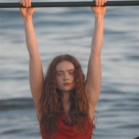 Sadie Sink at the Beach