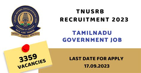 TN Govt Jobs