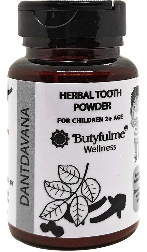 Buy Butyfulme Herbal Tooth Powder For Kids| Age- (2+yrs)| Smile Bright ...