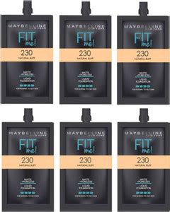 MAYBELLINE NEW YORK FIT ME MATTE +PORELESS FOUNDATION NATURAL BUFF 230 ...