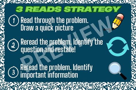 Image result for Three Reads Math Video