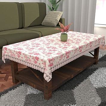 Buy Kuber Industries Floral Print Exclusive Table Cloth|PVC 4 Seater ...