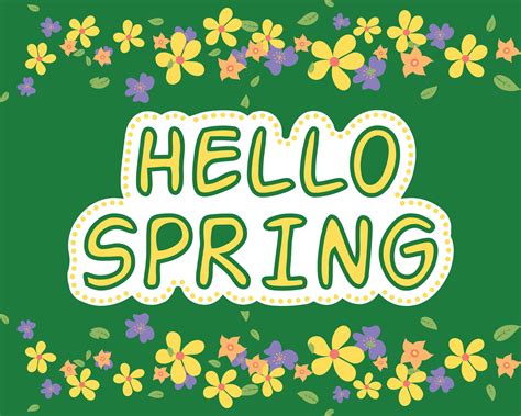 Image result for Hello Spring Scene