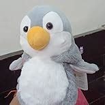 Mirada Cute Grey Penguin Soft Toy for Girls/Kids | Huggable Hoodie ...