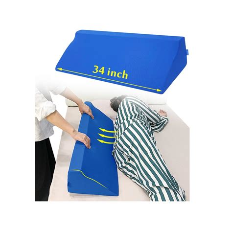 AOSSA Bed Wedge Pillow Positioning for Sleeping Foam Reflux Pillow ...