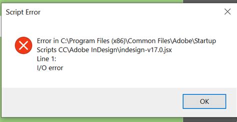 Image result for Adobe Script Error