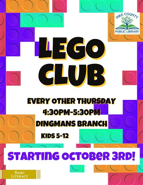 Dingmans Lego Club - Pike County Public Library