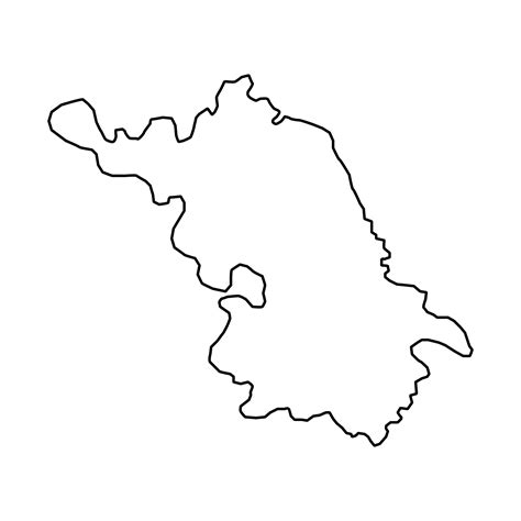 Jiangsu province map, administrative divisions of China. Vector illustration. 14214689 Vector ... - map of china jiangsu province